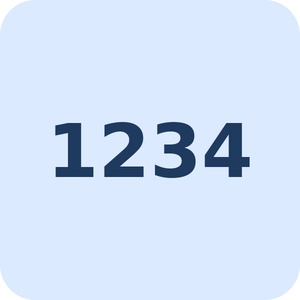 1234-oplopend